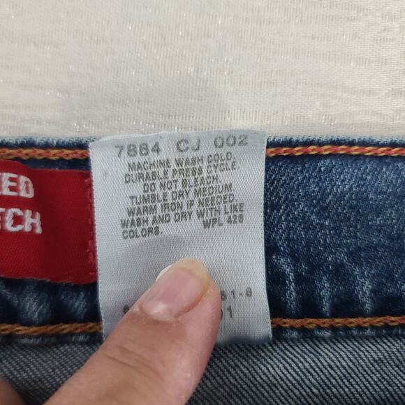 Levi's Classic Relaxed Boot Cut Stretch 550 Jeans medium wash ladies Size 8L - Picture 9 of 11